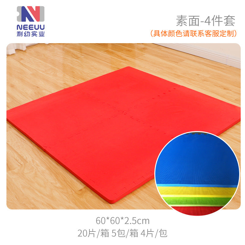 EVA foam thickened floor mat baby toy mat stitching crawling mat skin-friendly game mat European standard baby climbing mat 