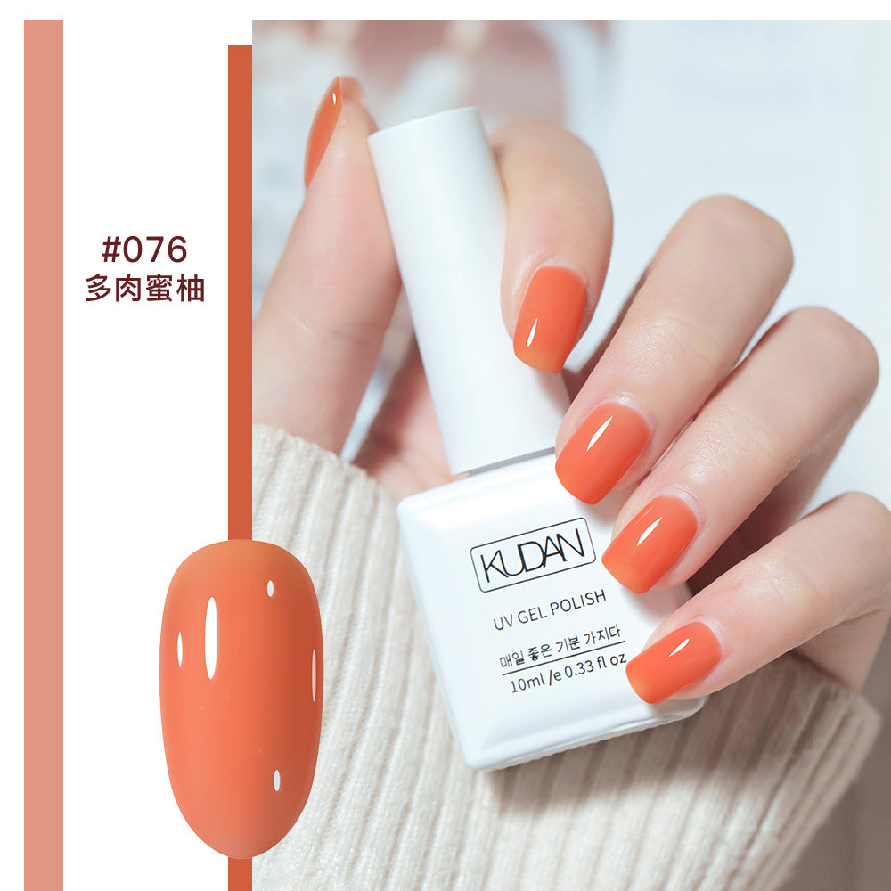 2023 New Style Nail Polish Gel No Odor Ice Transparent Nude Color Transparent Long-lasting Quick-Drying Nail Polish Manicure Nail Polish Gel Wholesale 