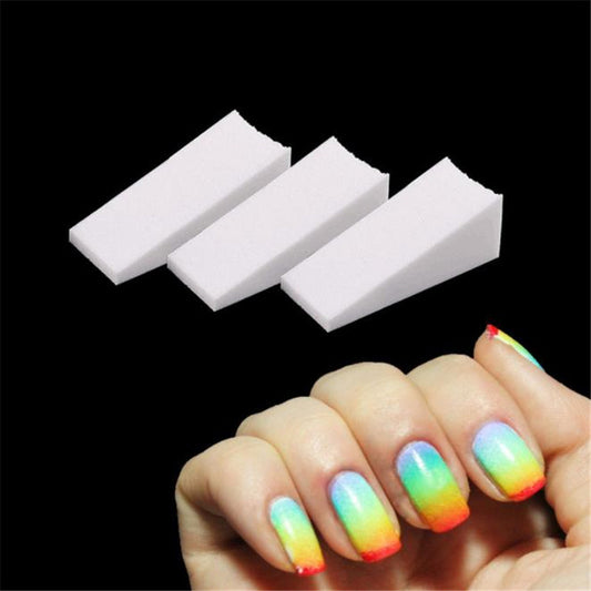 Gradient sponge manicure ပစ္စည်းများ လက်ကား ဖန်တီးမှု ကြယ်ရောင်ကောင်းကင် လက်သည်း gradient လက်သည်း DIY sponge အထူးစျေးနှုန်း လက်ကား 