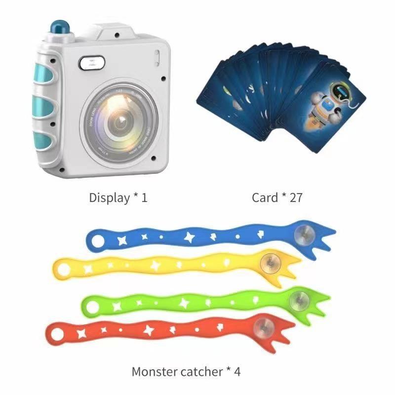 နယ်စပ်ဖြတ်ကျော် ဒက်စ်တော့ဂိမ်း Space Catcher Camera ကလေးများ၏ Multiplayer Competition Challenge Monster Catcher လက်ကား 