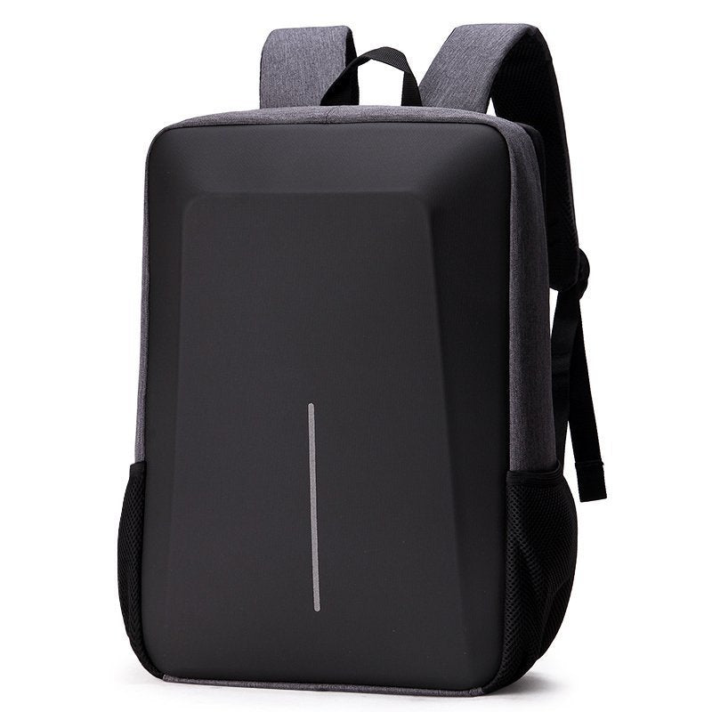 Kabinu Backpack 2021 New Men's Computer Backpack Solid Color Single Layer Lightweight Logo Business 