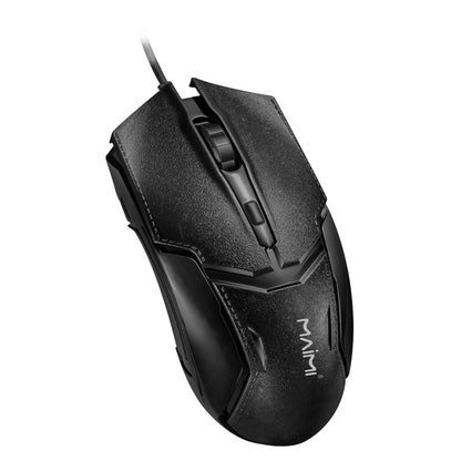 Maimi S1 Wired Gaming Business Leather Mouse USB Photoelectric Office Desktop Laptop အရံပစ္စည်းများ