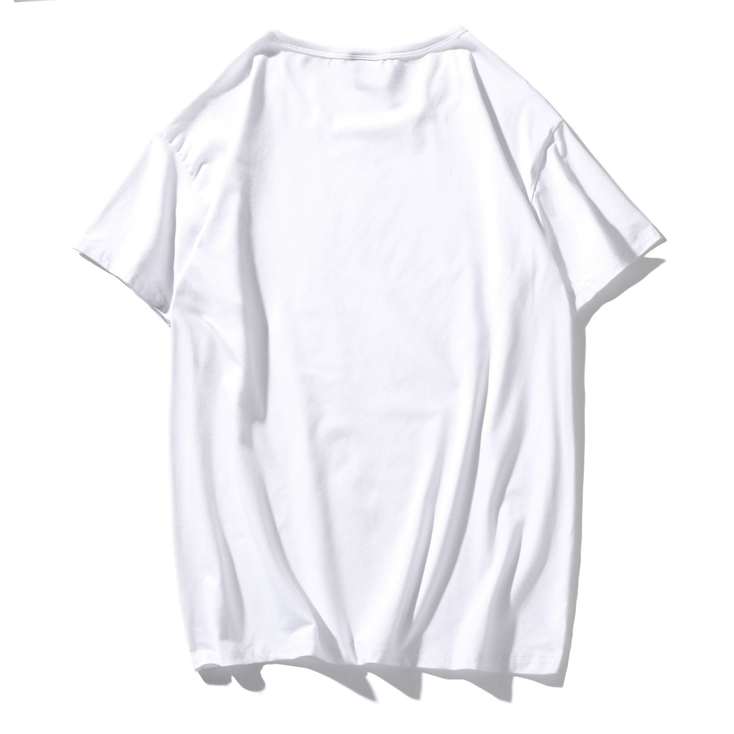 New loose mid-sleeved round neck dropped shoulders half-sleeved advertising shirt wholesale blank T modal class uniform team clothes 