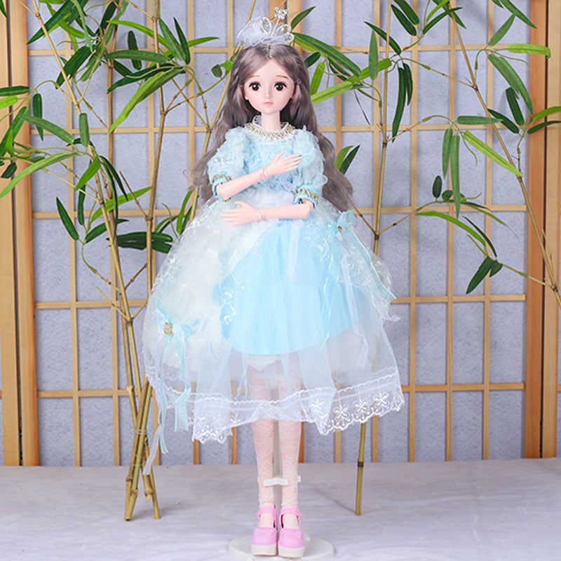 High-end creative 60cm clothes can be put on and taken off music singing Yade Barbie doll small gift for girls 