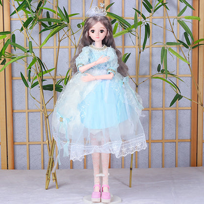 High-end creative 60cm clothes can be put on and taken off music singing Yade Barbie doll small gift for girls 