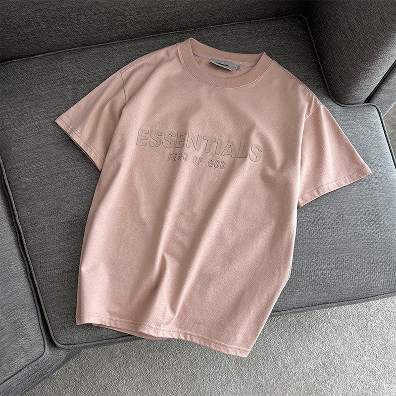 2023 summer FEAR OF GOD new FOG double line ESSENTIALS short-sleeved couple high street T-shirt men and women 