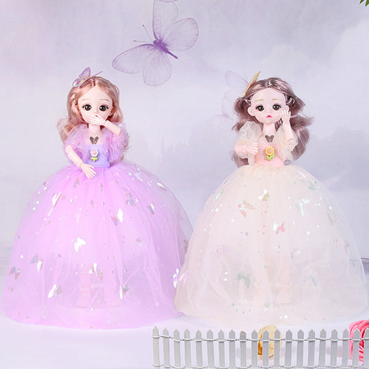 Creative new style tulle skirt princess doll toy girl Barbie doll birthday gift girl Mingrun Barbie 