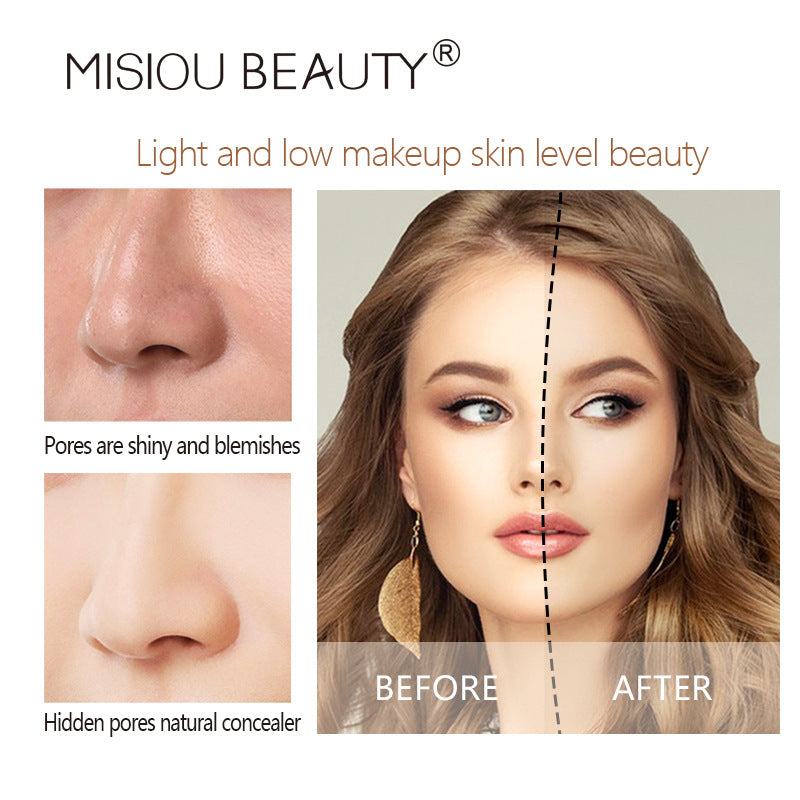 MISIOU BEAUTY two-color fantasy highlight powder three-dimensional contour concealer waterproof long-lasting 