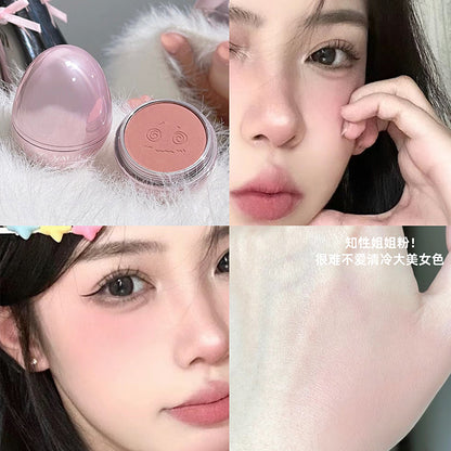 New style no-trick blush blush blue blush purple expansion low saturation shrinking color matte brightening Southeast Asia 