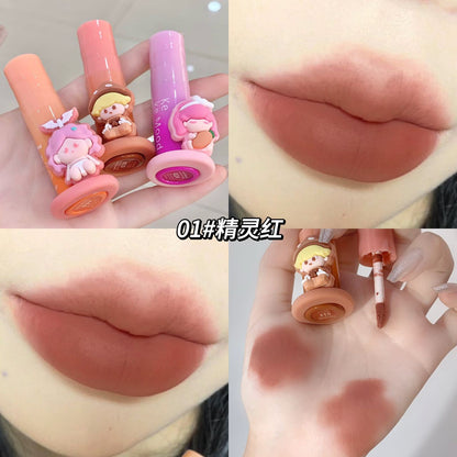 Kekemood Bubble Angel series lip glaze matte matte whitening non-stick cup female student party affordable lipstick 