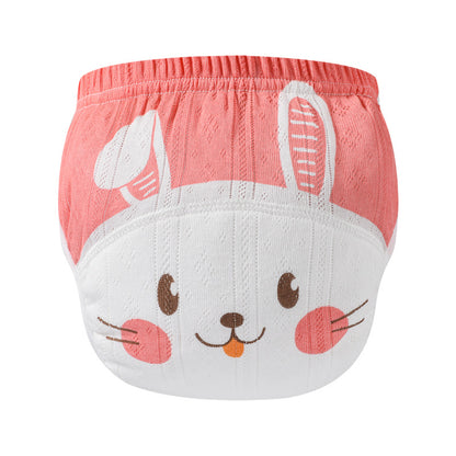 24 Spring and Summer Baby Training Pants Diapers Diapers A Class Cotton Children's Underwear 5A Antibacterial