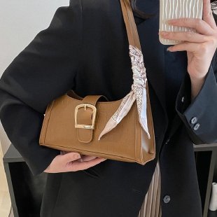 Jianneng high-end niche design bag women 2023 new all-match fashion one-shoulder armpit bag explosive style baguette 