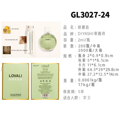 Vietnamese perfume sample Nair perfume women's perfume men's perfume wholesale card perfume q version trial pack 2 