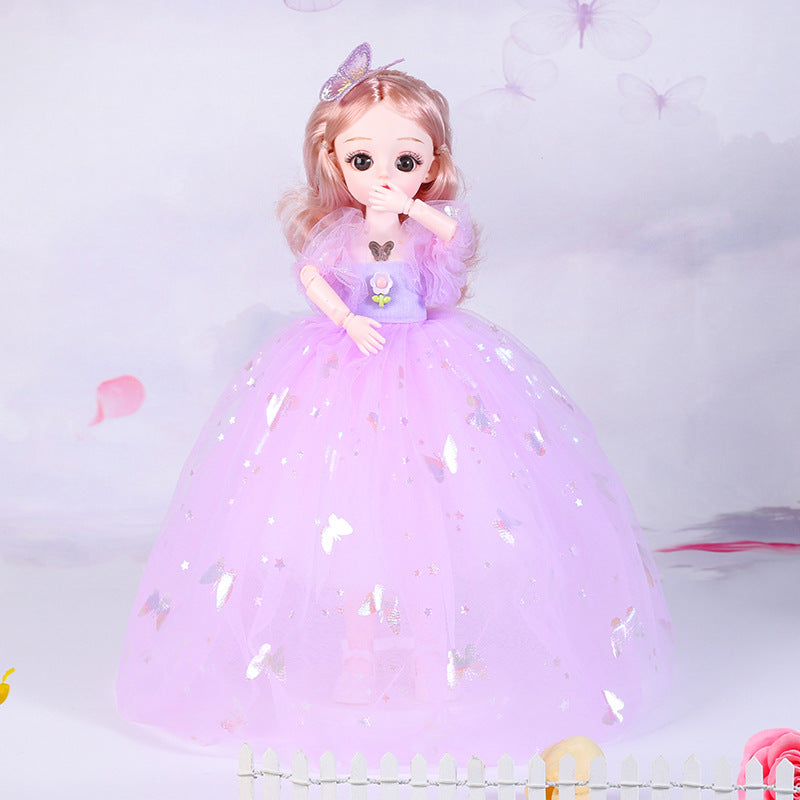 Creative new style tulle skirt princess doll toy girl Barbie doll birthday gift girl Mingrun Barbie 