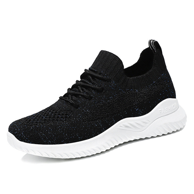 Women's Shoes 2023 New Casual Shoes Breathable Lightweight Mother Shoes Factory Direct Selling Agent Cross-border Sports Shoes Women 