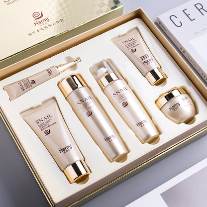 Korean Beauty Snail Hydrating Skin Care Products Set Wholesale Hydrating Cosmetics Set Facial Care Kit