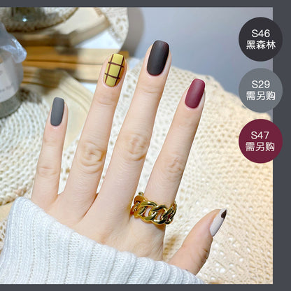 2023 new nail polish spring and summer color water-based frosted nail polish, non-peelable, baked and naturally dried, available for pregnant women 