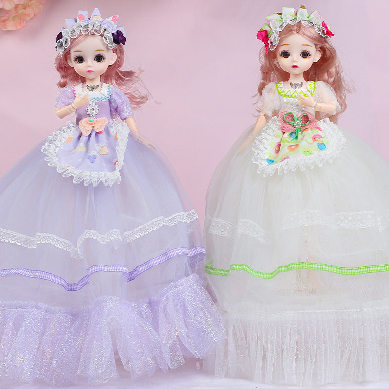 New arrival cute gauze skirt princess 32cm large size girls Yade Barbie doll wholesale girls gift toys 