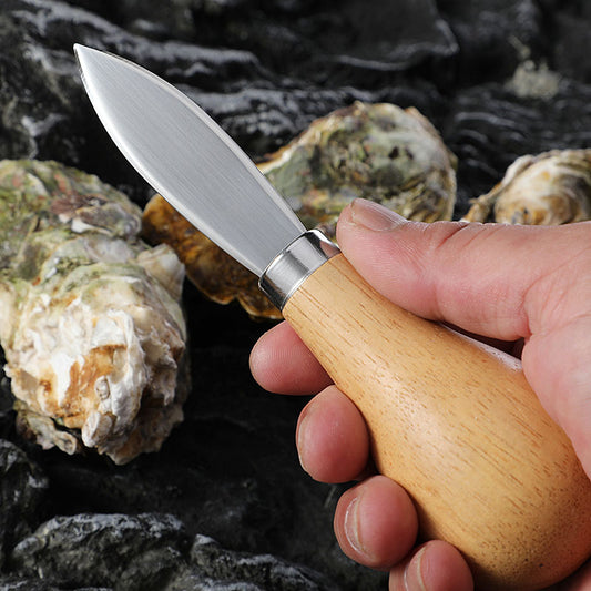 Household oyster opener stainless steel oyster knife seafood shell opener kitchen market gadget oyster opener 