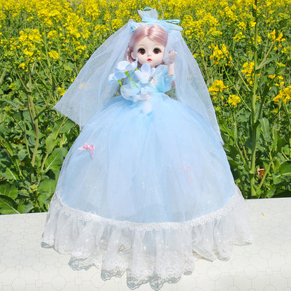 Creative new style tulle skirt princess doll toy girl Barbie doll birthday gift girl Mingrun Barbie 