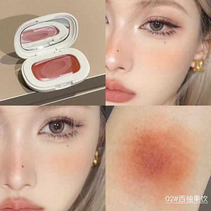 CACE soft mist transparent blush cream light natural white blush vitality all-match color makeup cross-border wholesale 