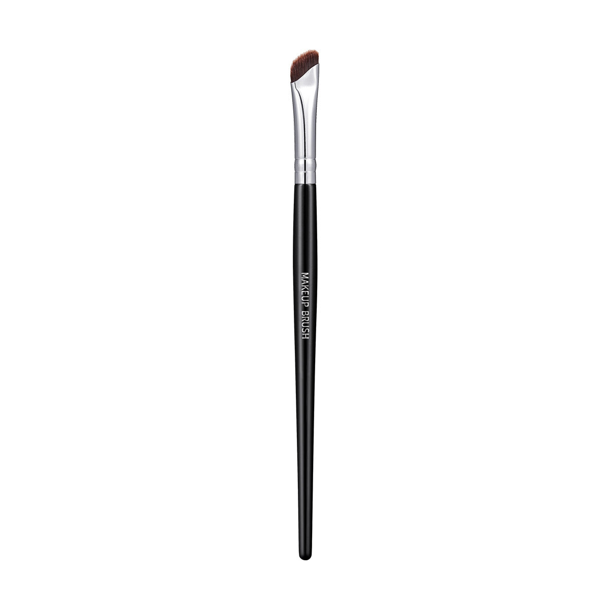 JONBOS sickle eyeliner brush flat beveled blade eyeliner brush lying silkworm brush eyebrow brush eye makeup brush portable 