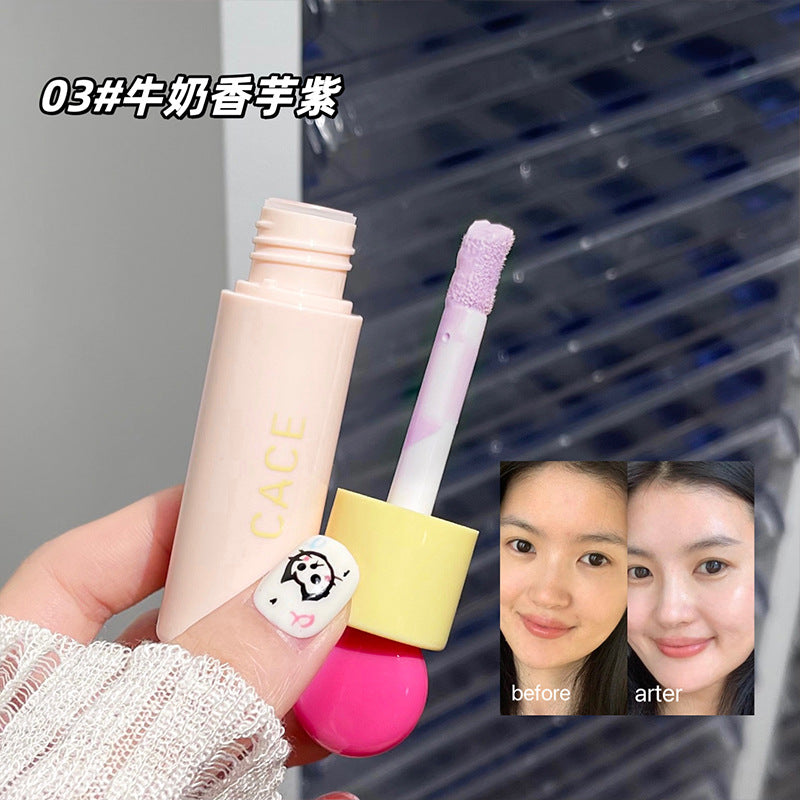 CACE Bobo Highlight Concealer သည် မိတ်ကပ်မဖျက်ဘဲ မျက်နှာတွင် ဝက်ခြံအမဲစက်များနှင့် အမဲစက်များကို ဖုံးအုပ်ပေးသည် 