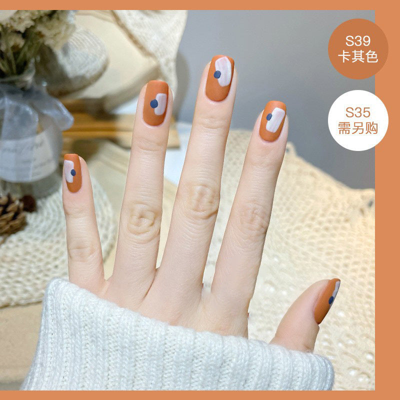 2023 new nail polish spring and summer color water-based frosted nail polish, non-peelable, baked and naturally dried, available for pregnant women 