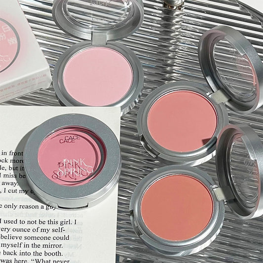 CACE Pink Starry Monochrome Blush Matte Whitening Natural Blush Cream Pseudo-Non-makeup All-match Affordable Wholesale 