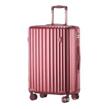 2023 New Men's and Women's Luggage Trolley Case Universal Wheel Large Capacity Zipper Suitcase 20 Inch Password Box Wholesale 