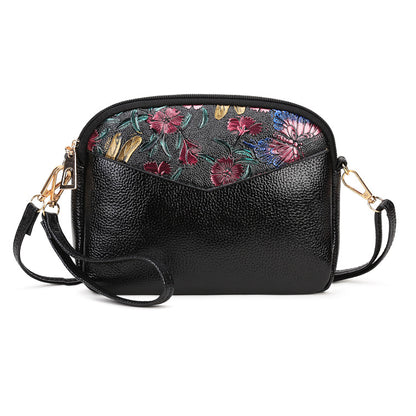 2023 Autumn New Messenger Bag Female Versatile Ins Niche Ladies Clutch Bag Soft Leather Fashion Trend Shoulder Bag 