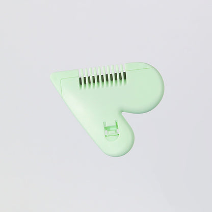 Xirui love double-sided hair comb hair trimmer to trim bangs and thin children's hair comb self-service trimmer 