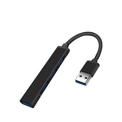 Type-C တစ်ခုမှလေးခု USB3.0 တိုးချဲ့အထိုင် အဒက်တာကြိုး MAC စာအုပ် မိုဘိုင်းလ်ဖုန်း လေးလုံးထိုး ပြောင်းပေးတဲ့ OTG