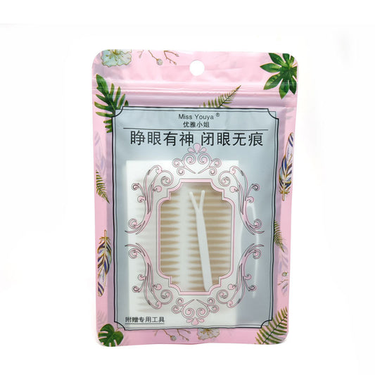 Anti-eyelid double eyelid patch, traceless, invisible, natural artifact that sticks to water when exposed to water, swollen eye bubbles, lace eye patch, wholesale 