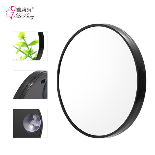 Factory direct supply cosmetic mirror single powder pore 5 times 10 times 15 times suction cup mirror suction cup small mirror cosmetic mirror 