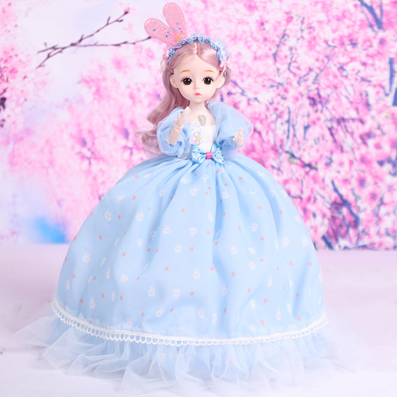 Creative new style tulle skirt princess doll toy girl Barbie doll birthday gift girl Mingrun Barbie 