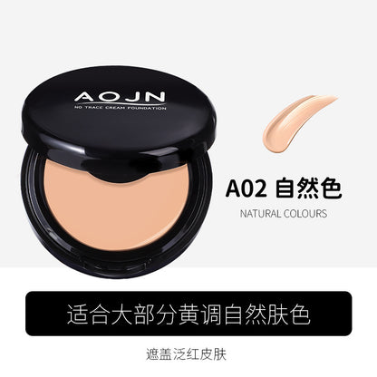 AOJN flawless foundation cream concealer acne marks dark circles long-lasting makeup moisturizing no fake white nude makeup liquid foundation cream 