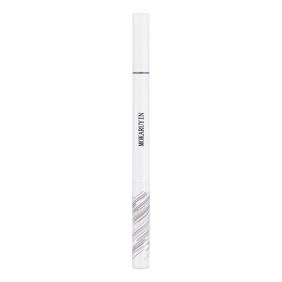 Mokaruyin three-dimensional double-headed eyebrow pencil for long-lasting shaping without makeup or smudging, waterproof and sweat-proof eyebrow dye 