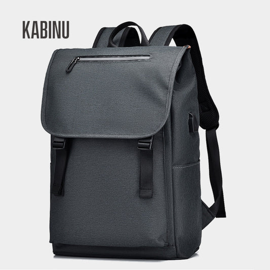 Kabinu casual backpack new student school bag men's outdoor travel USB charging computer bag business commuting 