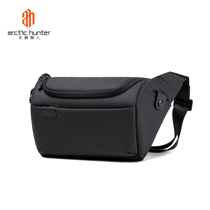 New Messenger Bag Men's European and American Trend Shoulder Bag Source Factory Fashion Waterproof Daily Commuting Chest Bag 