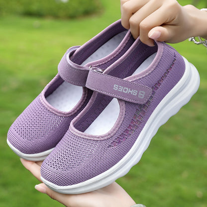 Old Beijing cloth shoes women's 2023 new shoes women's foreign trade women's shoes cross-border soft-soled mother shoes middle-aged and elderly walking shoes 