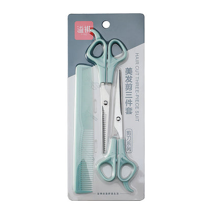 Children's Baby Haircut Scissors Set Bangs Teeth Scissors Flat Scissor Comb Pet Grooming Tools Hairdressing Scissors Set