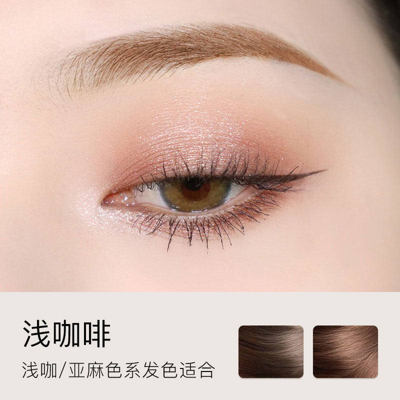 Internet celebrity small gold bar double-ended eyebrow pencil, extremely fine gold chopsticks, waterproof and sweat-proof, long-lasting, no smudging, no makeup removal, natural matte eyebrows 