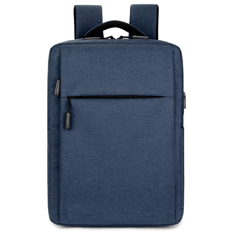 Manufacturer wholesale backpack men's classic outdoor casual backpack Oxford cloth business logo computer bag student school bag 