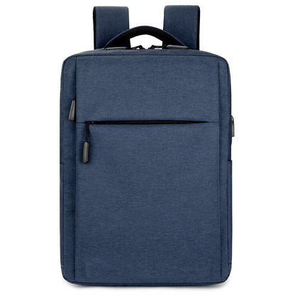 Manufacturer wholesale backpack men's classic outdoor casual backpack Oxford cloth business logo computer bag student school bag 