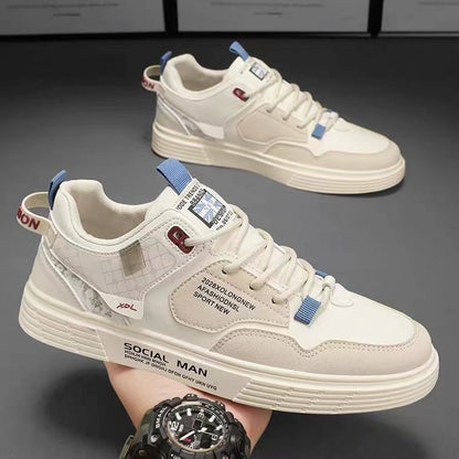 Men's shoes 2023 spring new high-top canvas shoes men's trendy all-match small white shoes sports casual sneakers trendy shoes 