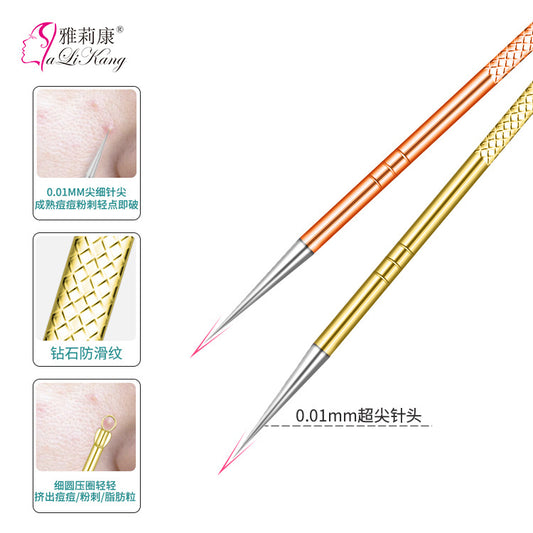 Stainless Steel Acne Needle Super Sharp Cell Needle Acne Needle Blackhead Needle Acne Needle Beauty Tools Acne Needle Set