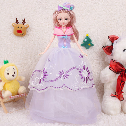 40cm vinyl skirt Yade Barbie doll Huiyan princess doll children's toy girl gift 