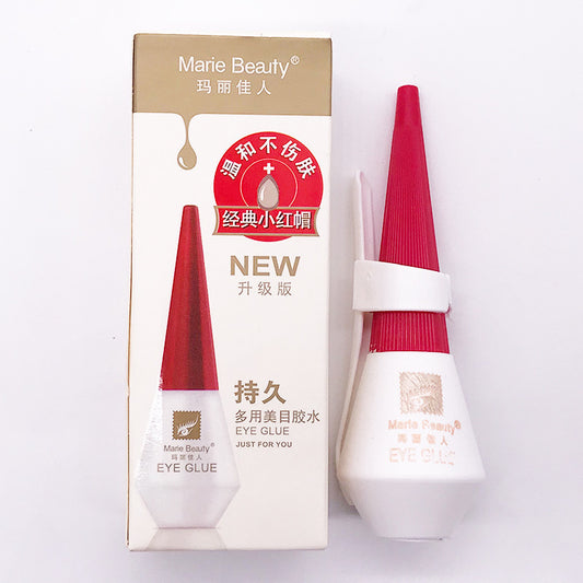 Anti-counterfeiting Marie Claire multi-purpose beauty glue double eyelid false eyelash glue 208S transparent white glue 