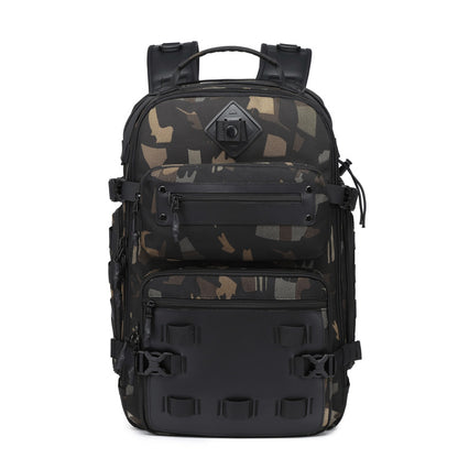 Ozuko new backpack men's outdoor sports backpack shoulder waterproof tactical men's backpack backpack 